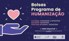 Proexc divulga inscrições para as vagas de bolsistas de extensão que atuarão no Programa de Humanização do Hospital de Clínicas da Universidade Federal de Uberlândia 